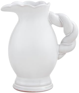 Mud Pie Twisted Handle Pitcher Vase Medium
