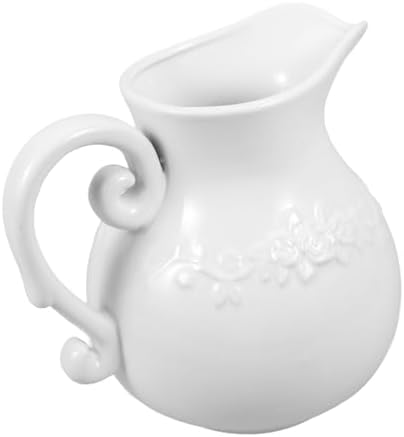 Zerodeko Ceramic Pitcher Vase for Dried Flowers