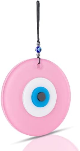 BCS Pink Evil Eye Wall Hanging Decor