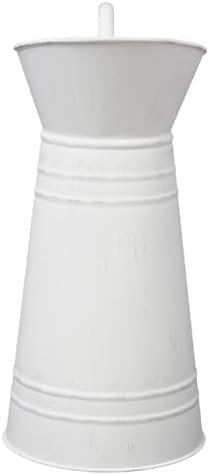 Hosley Metal Pitcher Vase 10 Inch Height