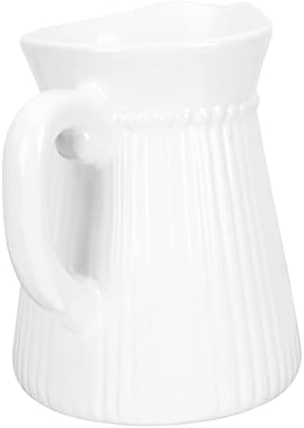 Flower Decor Kettle Shaped Ceramic Vase for Home Office