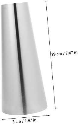 VICASKY Modern Stainless Steel Flower Vase