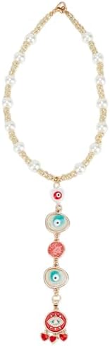 DELORIGIN Evil Eye Car Hanging Ornament Heart Shape