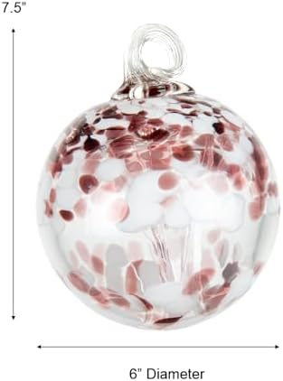 Dale Tiffany Hand Blown Glass Enchanted Tree of Life Gazing Ball