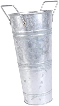 Cabilock Vintage Iron Flower Bucket Vase