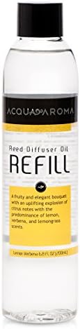 Acqua Aroma Lemon Verbena Reed Diffuser Oil 68 FL OZ