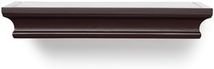 AHDECOR Floating Shelves Wall Mounted 12 Wide 775 Deep Espresso Brown