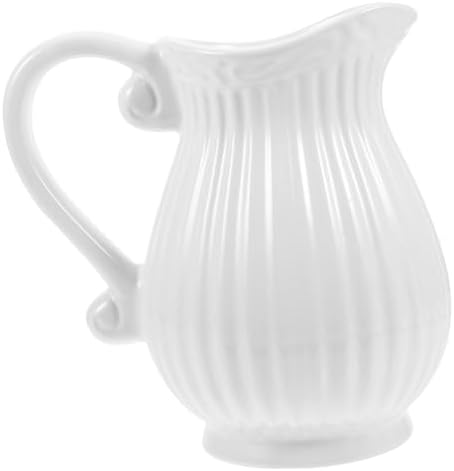 Unomor Ceramic Pitcher Vase for Floral Arrangements