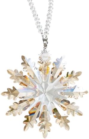 2025 Champagne Glass Christmas Snowflake Ornament
