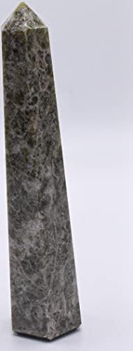 42 Inch Green Vesuvianite Obelisk Crystal Mineral Specimen Tower Wand