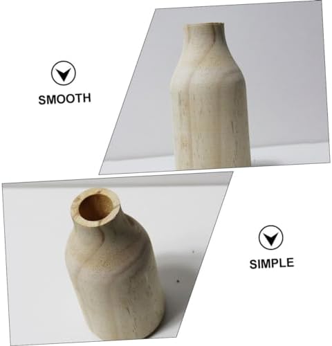 Small Wooden Flower Holder for Desktop and Banquet Centerpieces