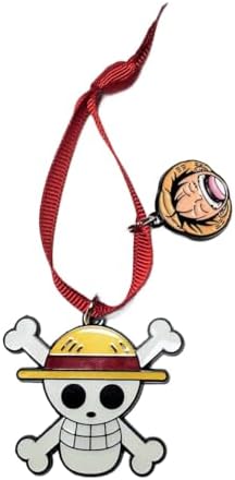 Fandom Emporium One Piece Devil Fruit Jolly Roger Luff Running Teeth Ornament