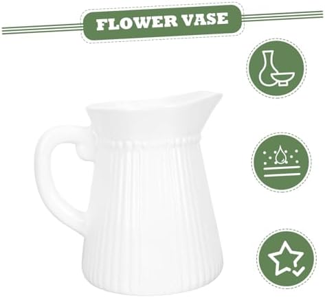 Unomor Ceramic Kettle Flower Vase Modern Decor