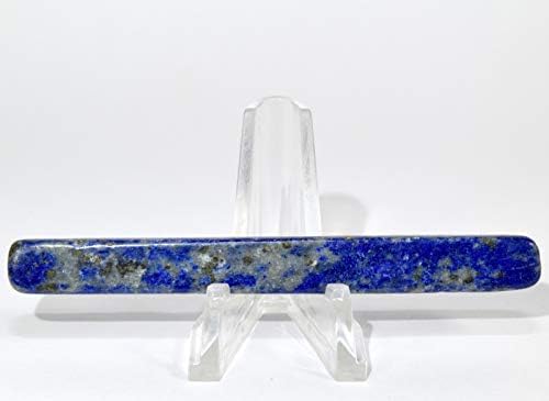 HQRP 34 Inch Lapis Lazuli Slice with Pyrite Calcite