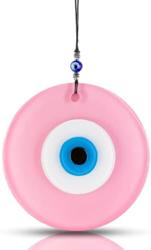 BCS Pink Evil Eye Wall Hanging Decor