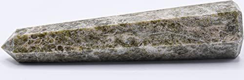 42 Inch Green Vesuvianite Obelisk Crystal Mineral Specimen Tower Wand