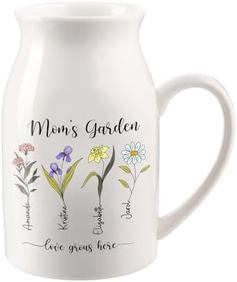 Personalized Flower Vase for Home Decor and Gifts