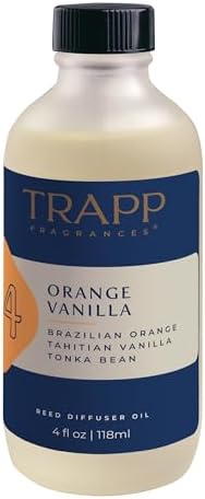 Trapp No 04 Orange Vanilla Reed Diffuser Refill Kit 4 oz