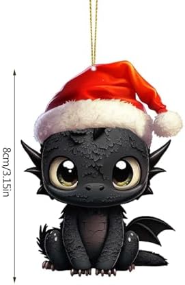 Dragon Baby Christmas Hanging Ornament Decor
