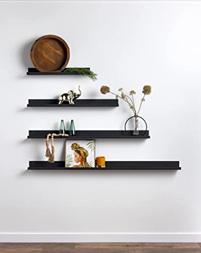Infinite Design 24 Inch Metal Floating Shelf