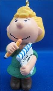 Hallmark Peanuts Gang Sally Ornament 1996 4th in Series