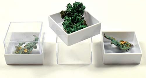 HQRP Green Orange Copper Cluster in Box Natural Collectible Gemstone