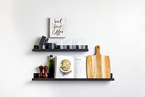 Infinite Design 24 Inch Metal Floating Shelf