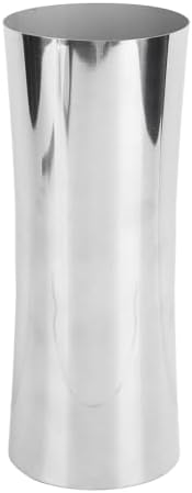 Tall 304 Stainless Steel Silver Waist Shaped Flower Vase