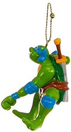 Teenage Mutant Ninja Turtles Blow Mold Ornament Leonardo Blue
