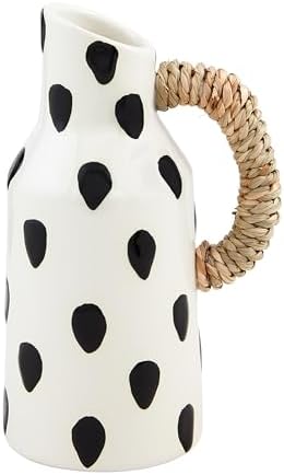 Mud Pie Small Patterned Bud Vase 5 34 x 3