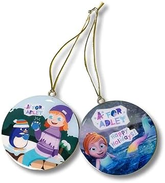 A for Adley Official Holiday Ornament Pack