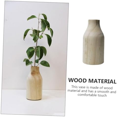 Small Wooden Flower Holder for Desktop and Banquet Centerpieces