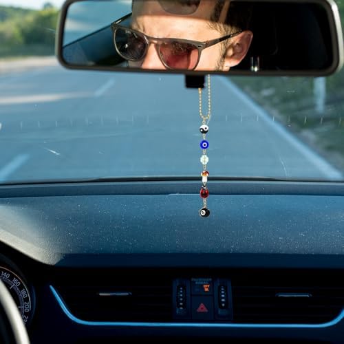 66 Inch Evil Eye Car Charm Boho Decor Keychain