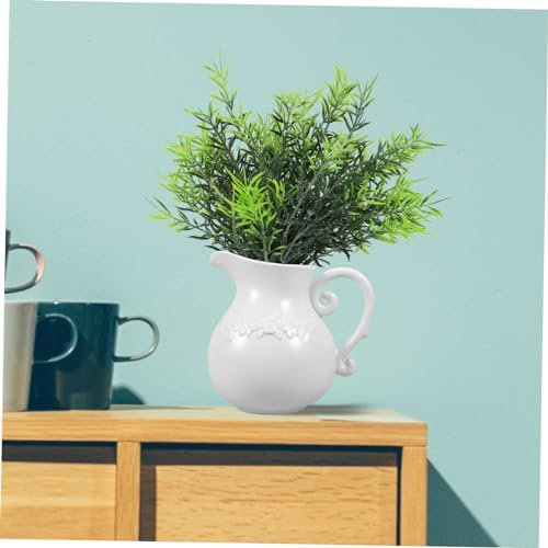 Zerodeko Ceramic Pitcher Vase for Dried Flowers