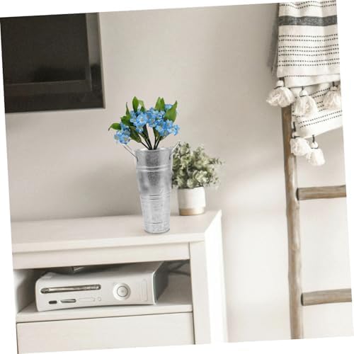 Cabilock Vintage Iron Flower Bucket Vase