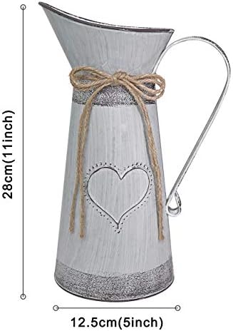 Fovasen 11 Metal Milk Jug Decorative Vase