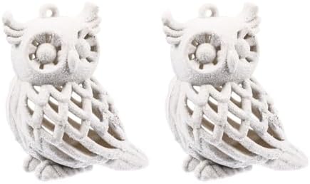 2pcs Adorable Christmas Tree Hanging Owl Decorations