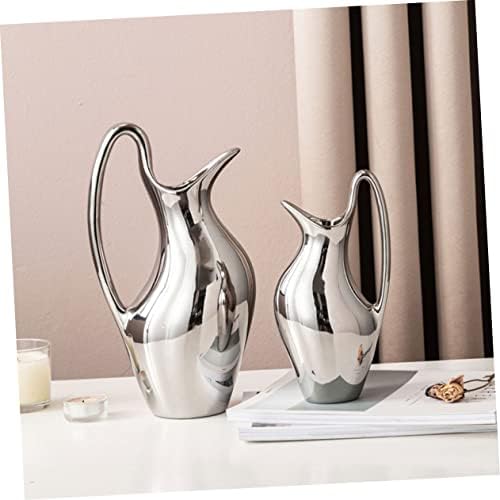 Bestyard Creative Pitcher Ceramic Vase for Home Office Decor