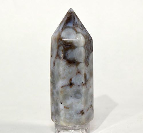HQRP 2 Ocean Jasper Point Natural Crystal Decor Specimen