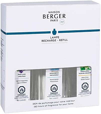 Maison Berger Lampe Berger Fragrance Trio Refills