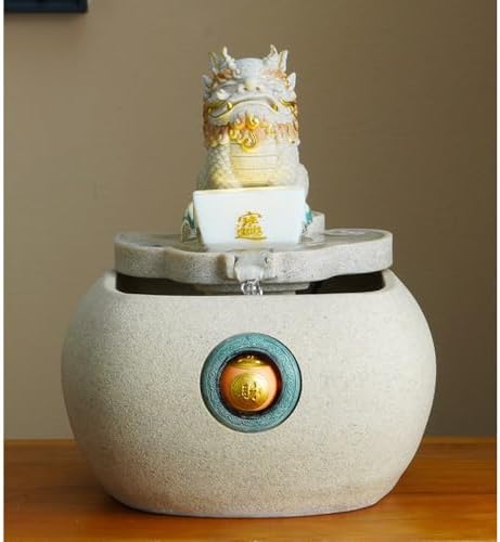 Tabletop Fountain with Lucky Beast Design