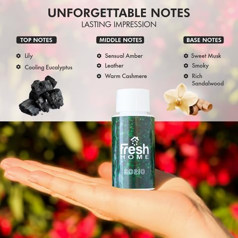 California Fresh Home 90210 Diffuser Oil - Natural Sandalwood Eucalyptus Fragrance