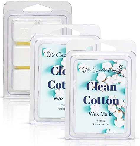 Clean Cotton Scented Wax Cubes - 2 Ounces 6 Pieces Gift for All