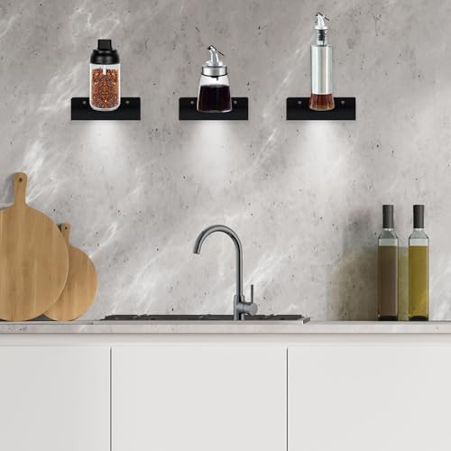 Qupui Small Floating Shelves Wall Set of 3