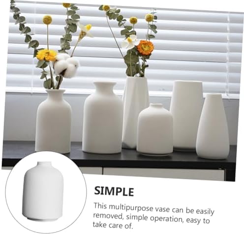 1pc Ceramic Vase Bohemian Style Flower Holder