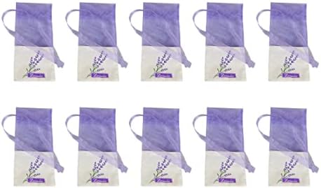 COHEALI 22Pcs Lavender Sachet Bags Empty Organza Pouches with Ribbon