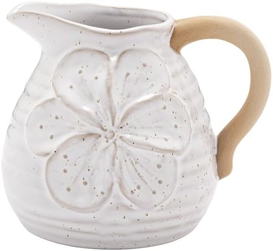 Napco Imports 5x4 Inch Round Pitcher Flower Pot Vase Planter
