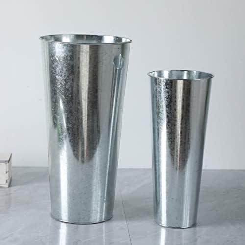 VICASKY Iron Art Flower Vase for Home Office Decor