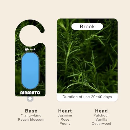 Airsanto Fresh Scent Sachets Pack of 2 Blueberry Brook