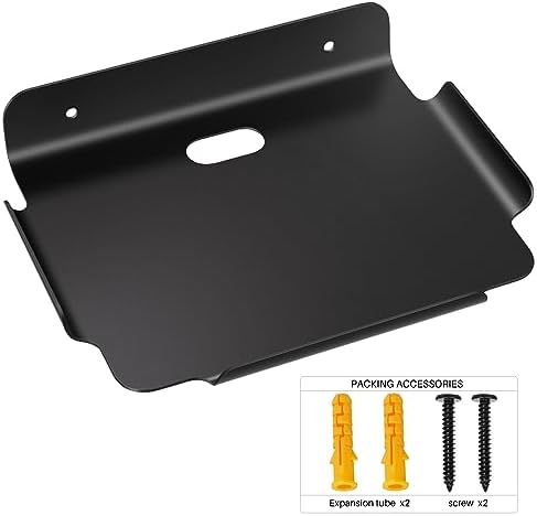 8x64 Floating Metal Wall Shelf for Smart Home Devices